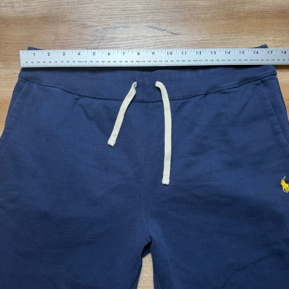 Polo Ralph Lauren Sweatpants Mens XL Navy Blue Pony Drawstring Hem Joggers